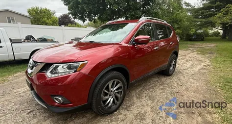 2015 Nissan Rogue S z USA, uszkodzony, nr VIN 5N1AT2MV7FC81370